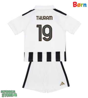 Juventus Khephren Thuram #19 Replika Babytøj Hjemmebanesæt Børn 2026-27 Kortærmet (+ Korte bukser)
